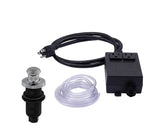 Round “Deluxe” Traditional Raised Waste Disposer Air Switch with Freedom Mount